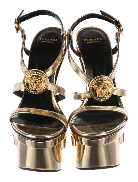 versace medusa sandals sale|versace platform medusa.